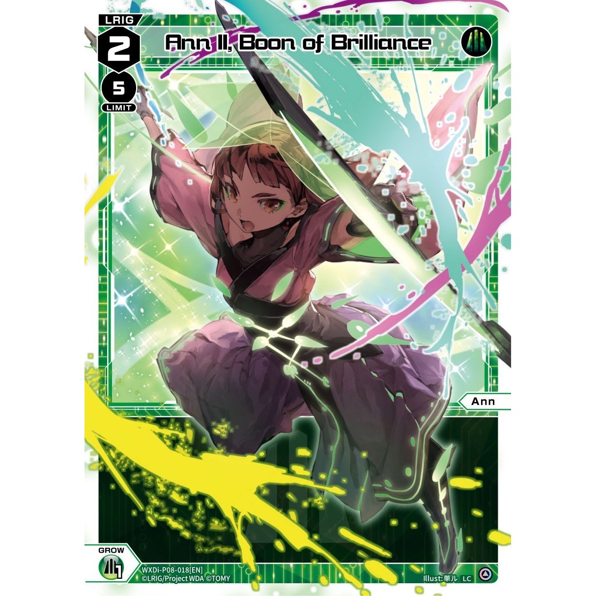 Image for Ann II, Boon of Brilliance (WXDi-P08-018[EN]) (WXDi-P08) - WIXOSS