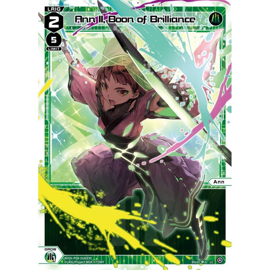 Image for Ann II, Boon of Brilliance (WXDi-P08-018[EN]) (WXDi-P08) - WIXOSS