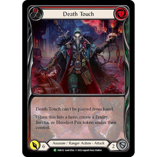Image for Death Touch (Red) - FAB132 (FAB132) (PR) - Flesh and Blood TCG