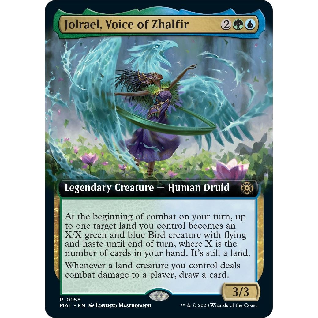 Image for Jolrael, Voice of Zhalfir (Extended Art) (168) (MAT) - Magic: The Gathering
