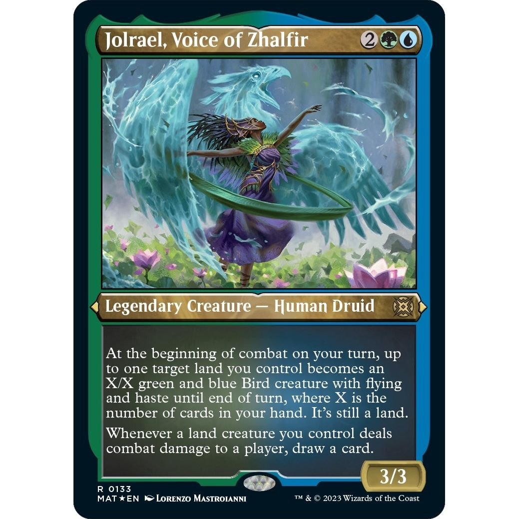 Image for Jolrael, Voice of Zhalfir (Foil Etched) (133) (MAT) - Magic: The Gathering
