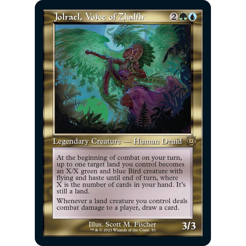 Image for Jolrael, Voice of Zhalfir (Retro Frame) (83) (MAT) - Magic: The Gathering
