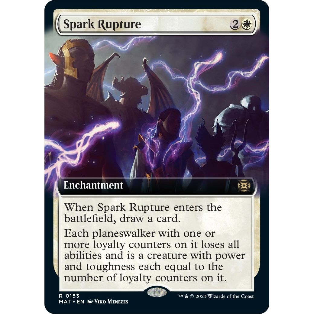 Image for Spark Rupture (Extended Art) (153) (MAT) - Magic: The Gathering