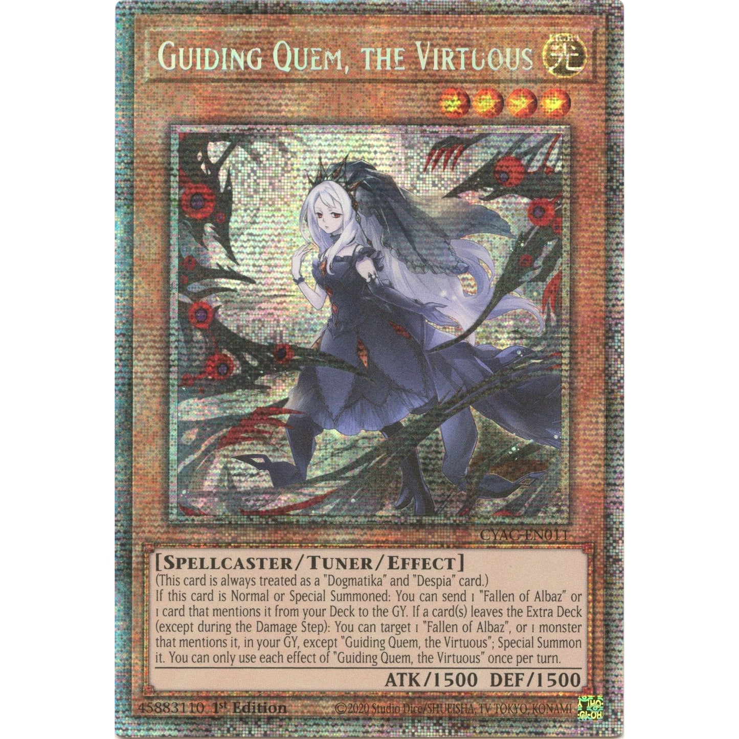 Image for Guiding Quem, the Virtuous (Starlight Rare) (CYAC-EN011) (CYAC) - YuGiOh
