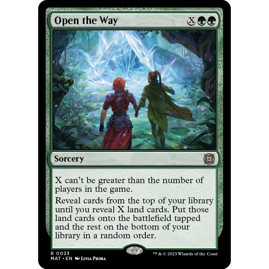 Image for Open the Way (23) (MAT) - Magic: The Gathering