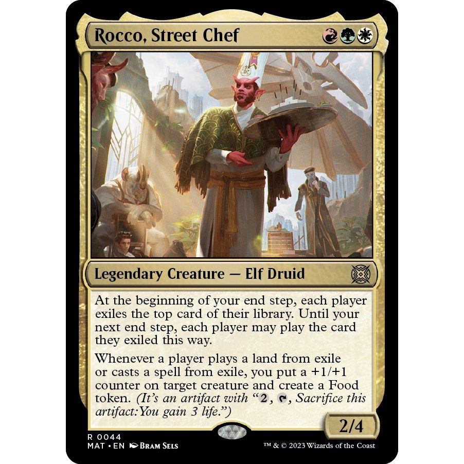 Image for Rocco, Street Chef (44) (MAT) - Magic: The Gathering