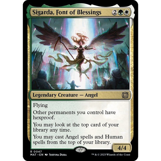 Image for Sigarda, Font of Blessings (47) (MAT) - Magic: The Gathering
