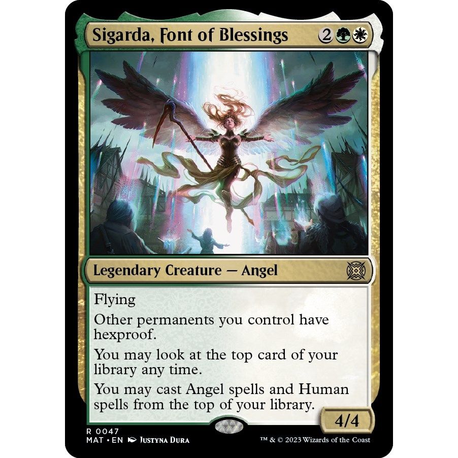 Image for Sigarda, Font of Blessings (47) (MAT) - Magic: The Gathering