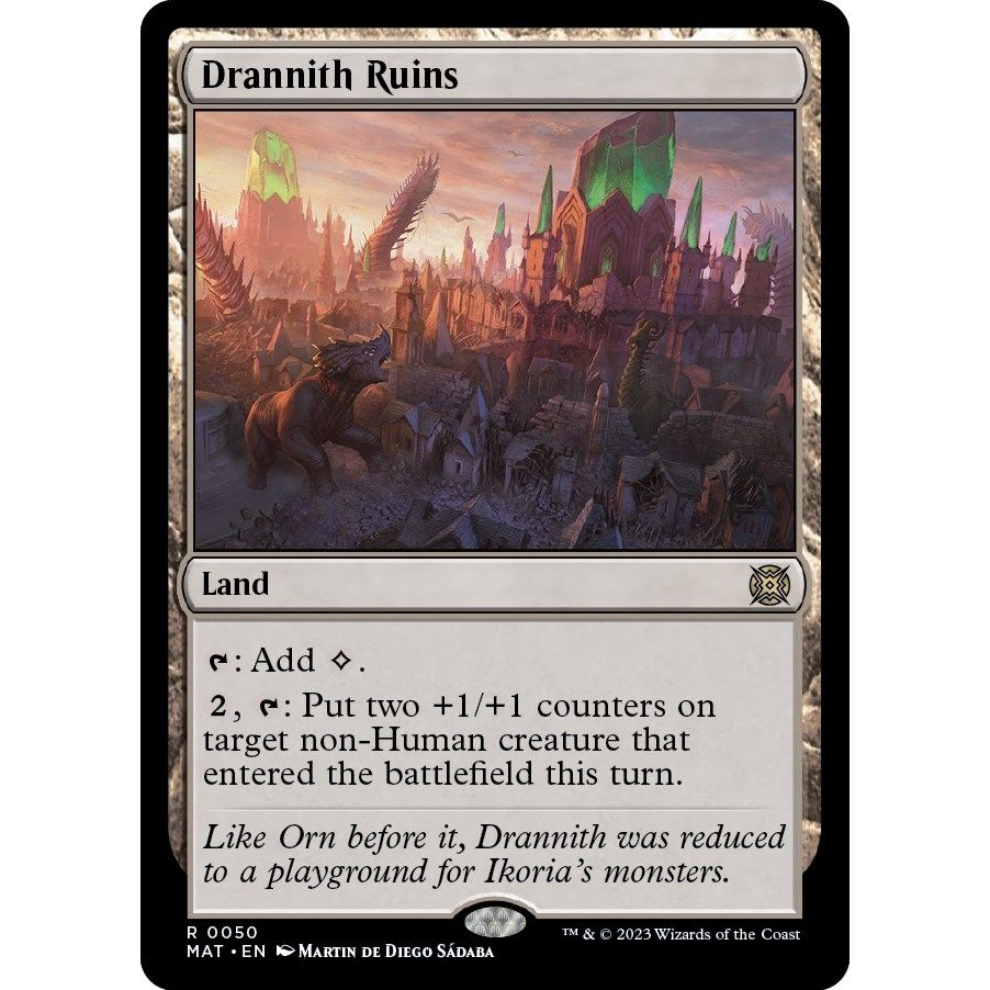Image for Drannith Ruins (50) (MAT) - Magic: The Gathering