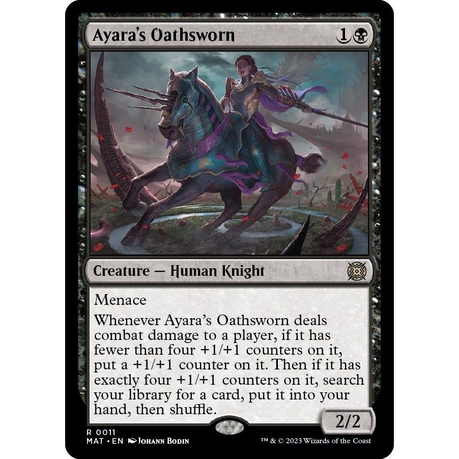 Image for Ayara's Oathsworn (11) (MAT) - Magic: The Gathering