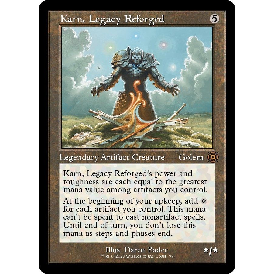 Image for Karn, Legacy Reforged (Retro Frame) (99) (MAT) - Magic: The Gathering