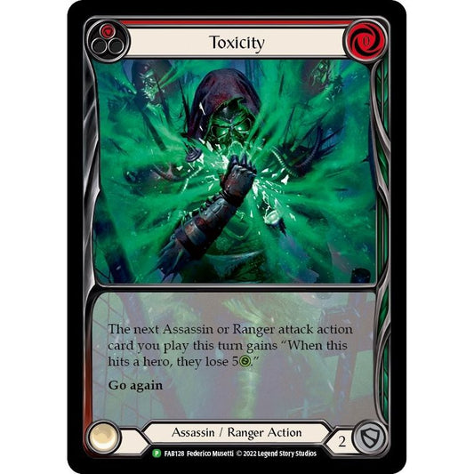 Image for Toxicity (Red) - FAB128 (FAB128) (PR) - Flesh and Blood TCG