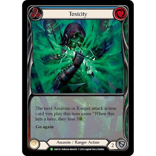 Image for Toxicity (Blue) - FAB130 (FAB130) (PR) - Flesh and Blood TCG