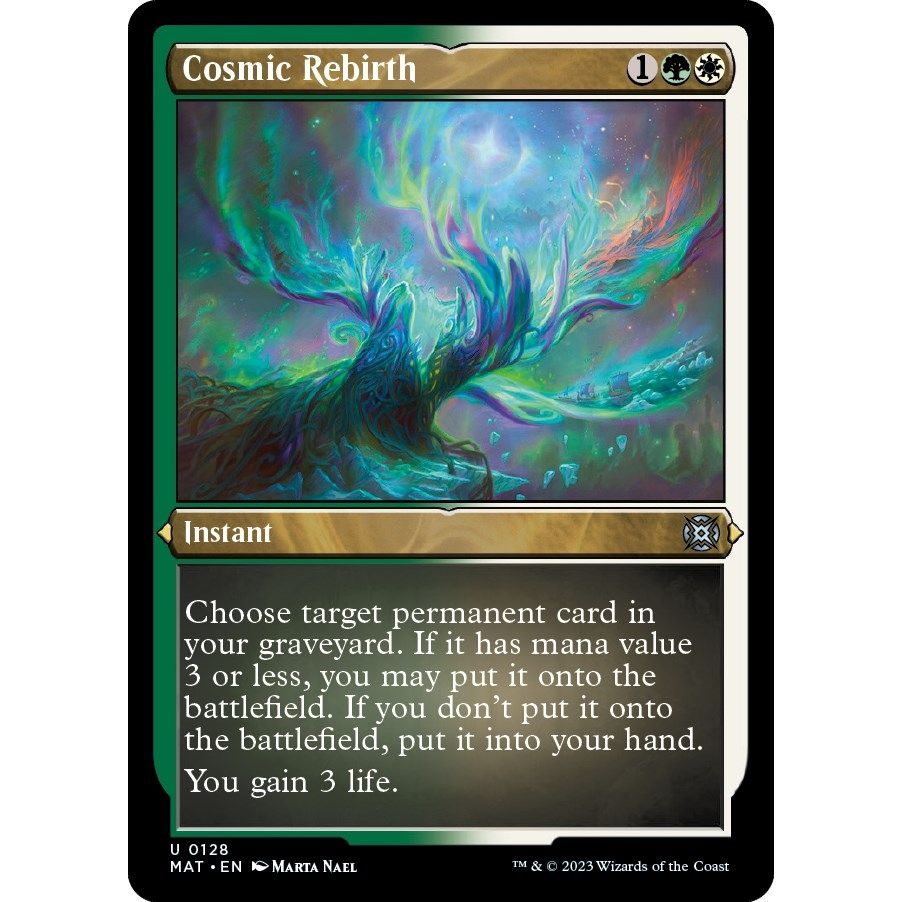 Image for Cosmic Rebirth (Foil Etched) (128) (MAT) - Magic: The Gathering