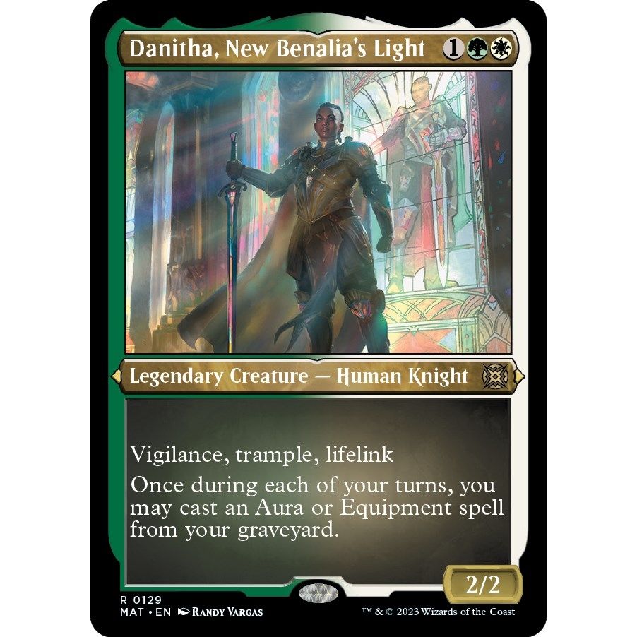 Image for Danitha, New Benalia's Light (Foil Etched) (129) (MAT) - Magic: The Gathering