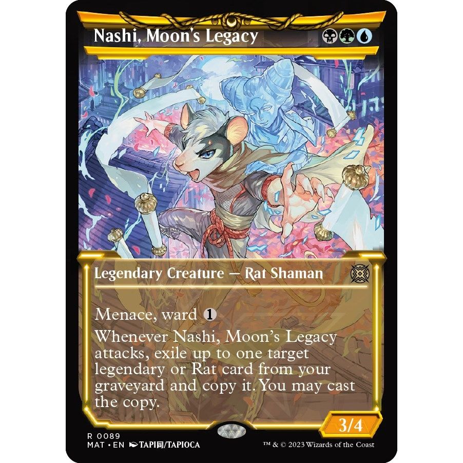 Image for Nashi, Moon's Legacy (Showcase) (89) (MAT) - Magic: The Gathering