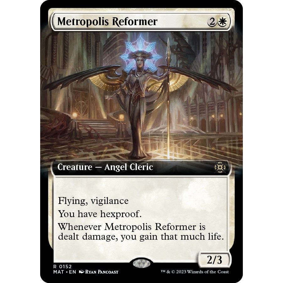 Image for Metropolis Reformer (Extended Art) (152) (MAT) - Magic: The Gathering