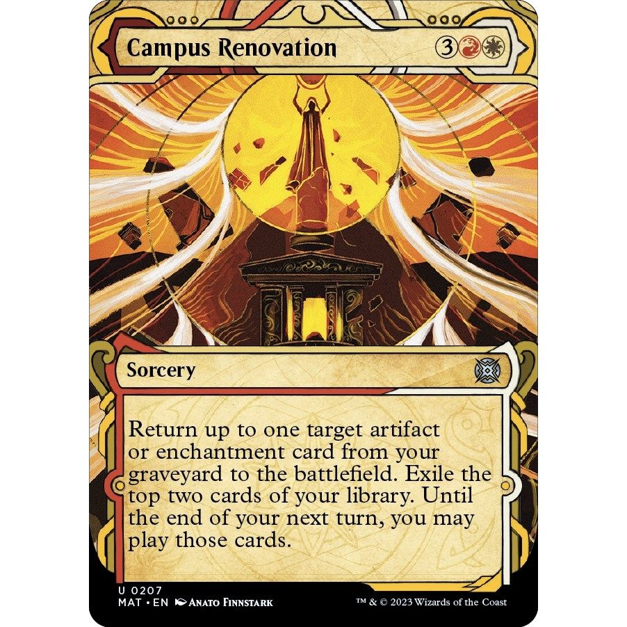 Image for Campus Renovation (Halo Foil) (207) (MAT) - Magic: The Gathering