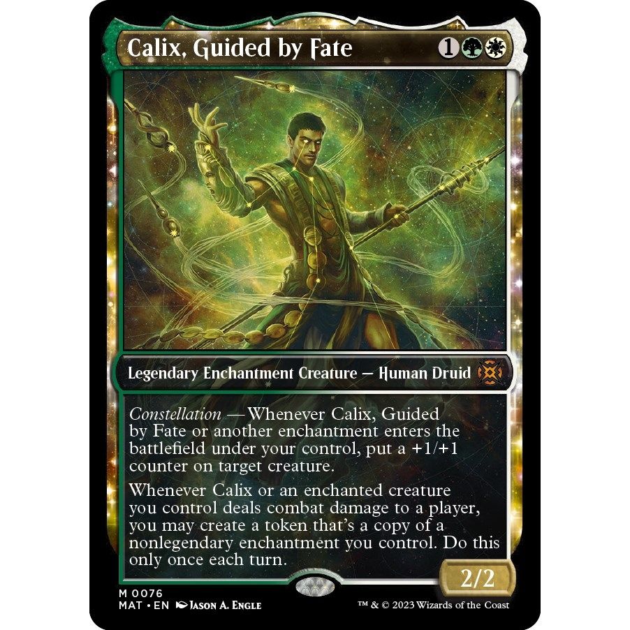 Image for Calix, Guided by Fate (Showcase) (76) (MAT) - Magic: The Gathering