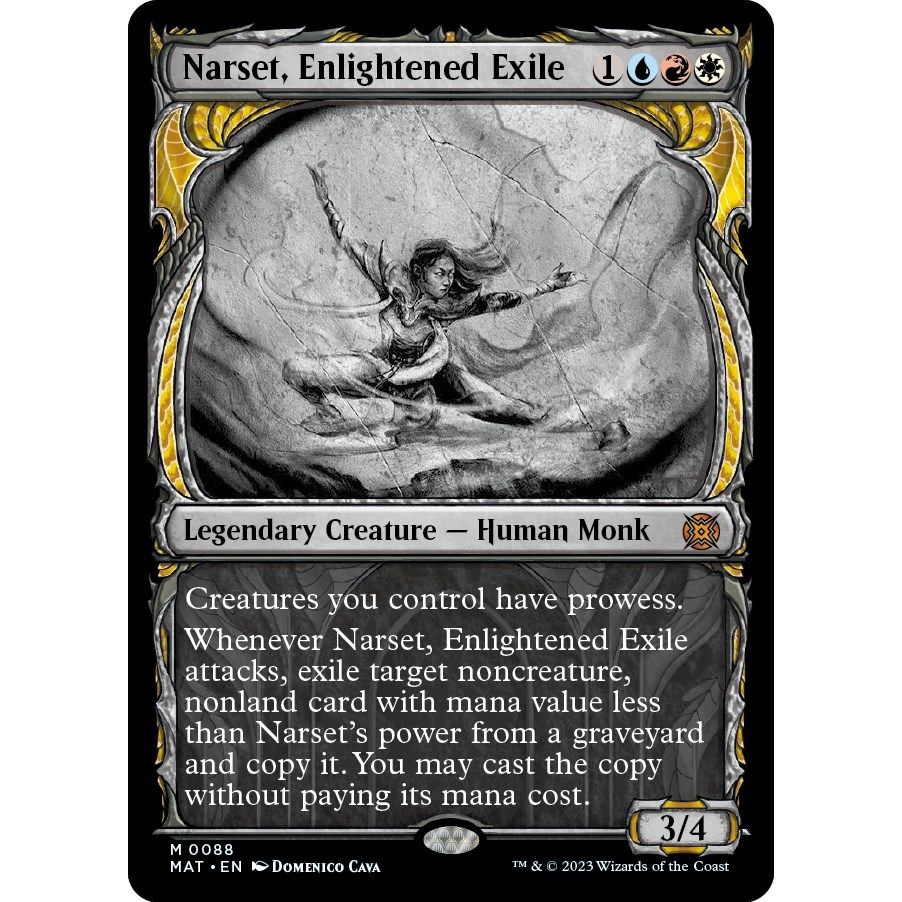 Image for Narset, Enlightened Exile (Showcase) (88) (MAT) - Magic: The Gathering