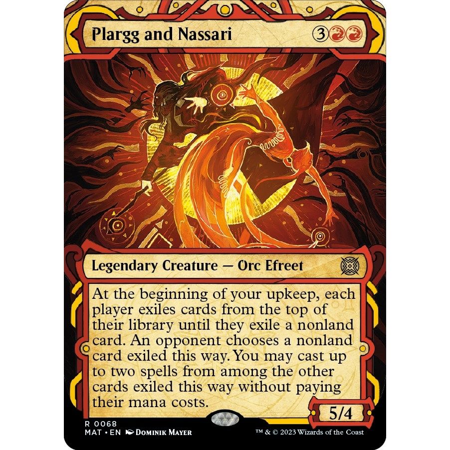 Image for Plargg and Nassari (Showcase) (68) (MAT) - Magic: The Gathering