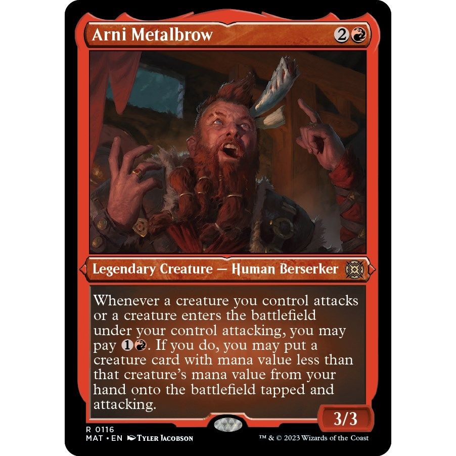 Image for Arni Metalbrow (Foil Etched) (116) (MAT) - Magic: The Gathering