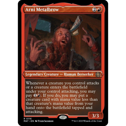 Image for Arni Metalbrow (Foil Etched) (116) (MAT) - Magic: The Gathering