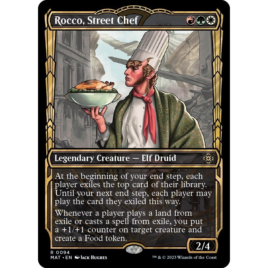 Image for Rocco, Street Chef (Showcase) (94) (MAT) - Magic: The Gathering