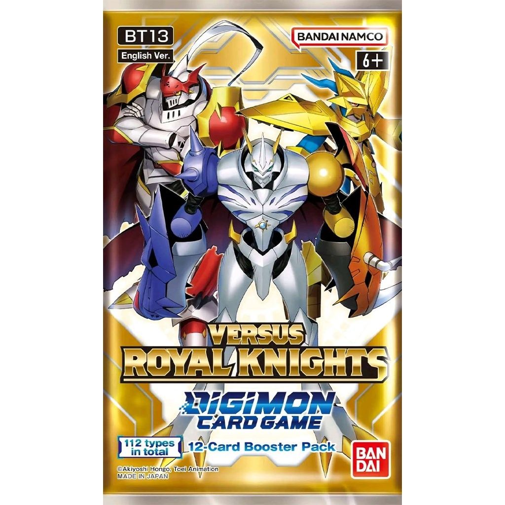 Image for Versus Royal Knight Booster Pack - Digimon Card Game