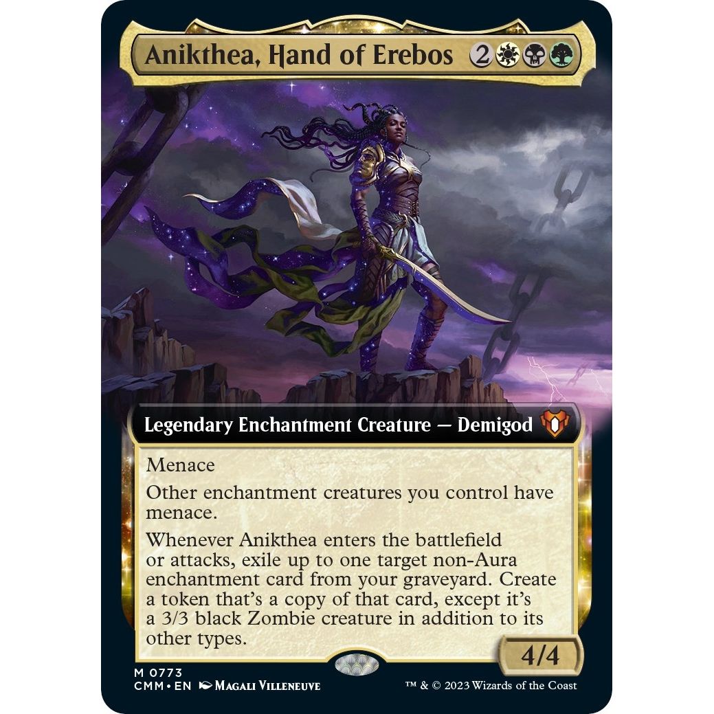 Image for Anikthea, Hand of Erebos (Extended Art) (773) (CMM) - Magic: The Gathering