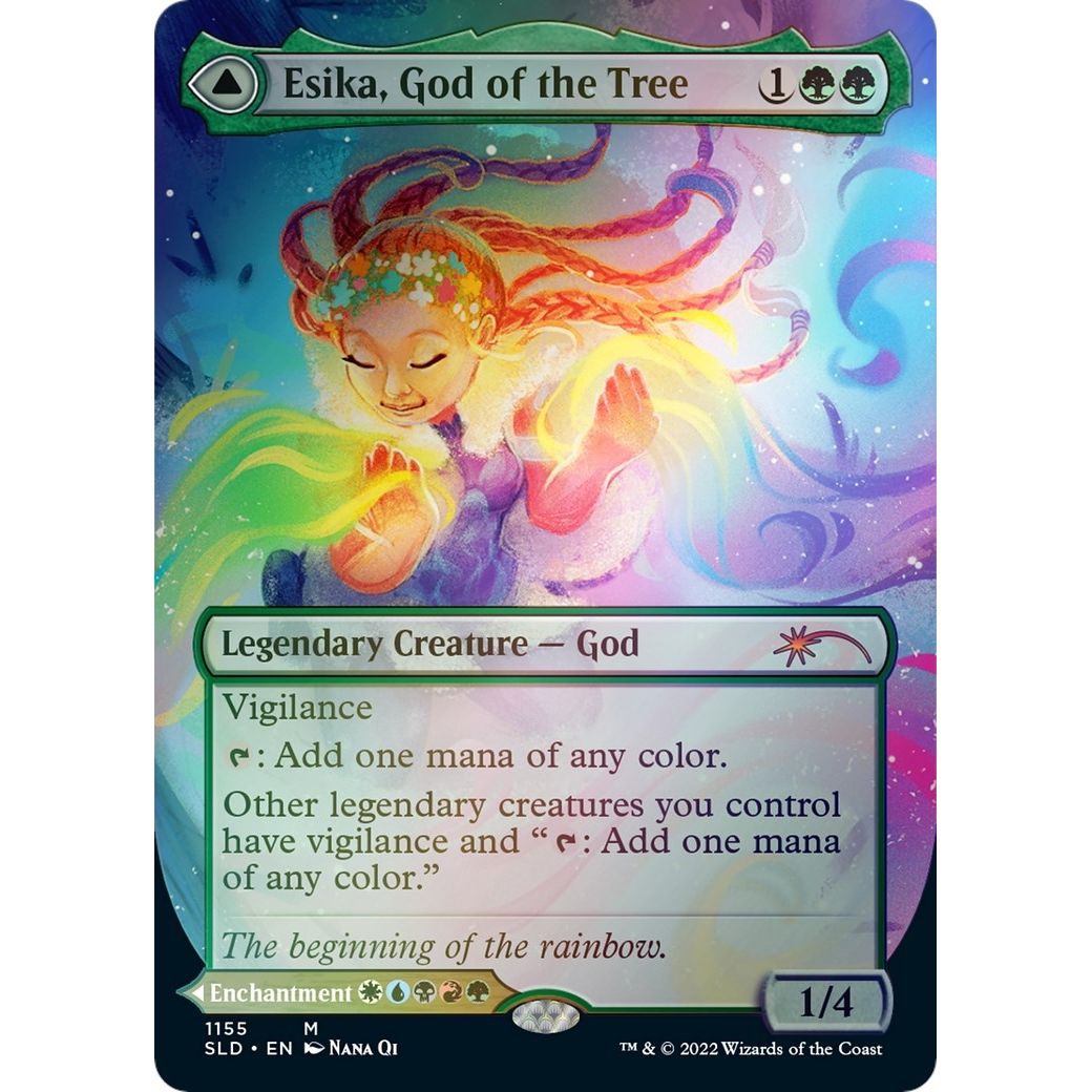 Image for Esika, God of the Tree (1155) (SLD) - Magic: The Gathering