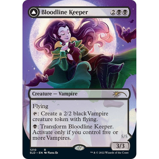 Image for Bloodline Keeper (Display Commander) - Thick Stock (1210) (SLD) - Magic: The Gathering