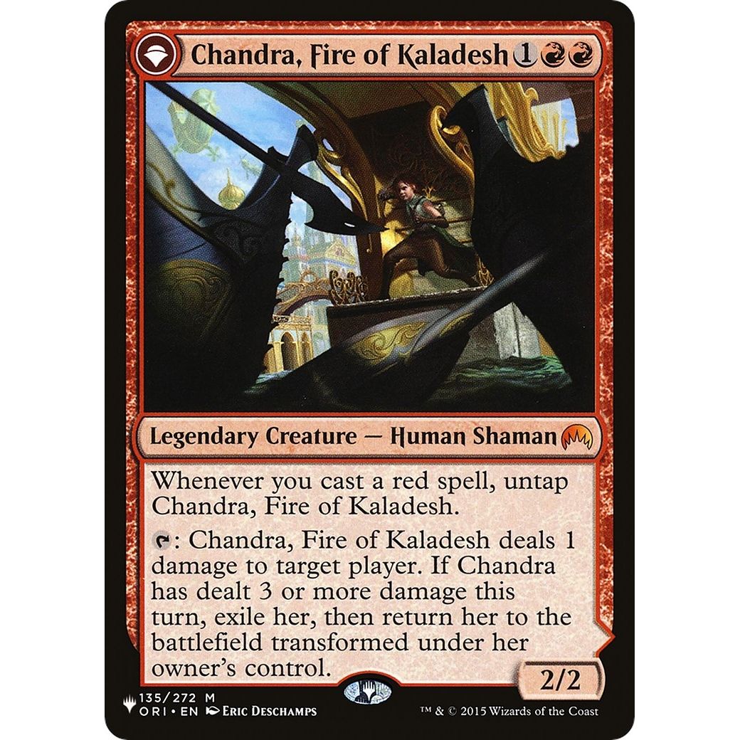 Image for Chandra, Fire of Kaladesh (135) (LIST) - Magic: The Gathering