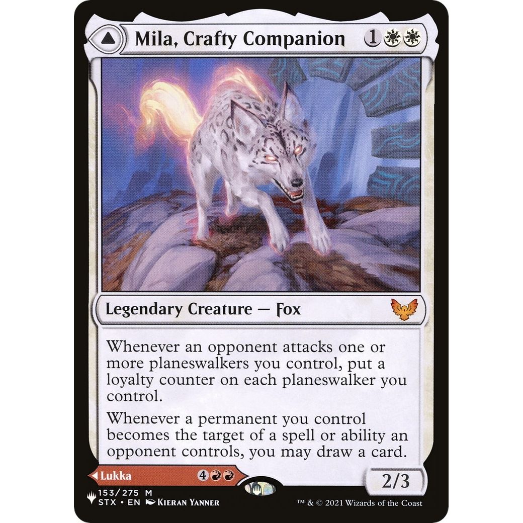 Image for Mila, Crafty Companion (153) (LIST) - Magic: The Gathering