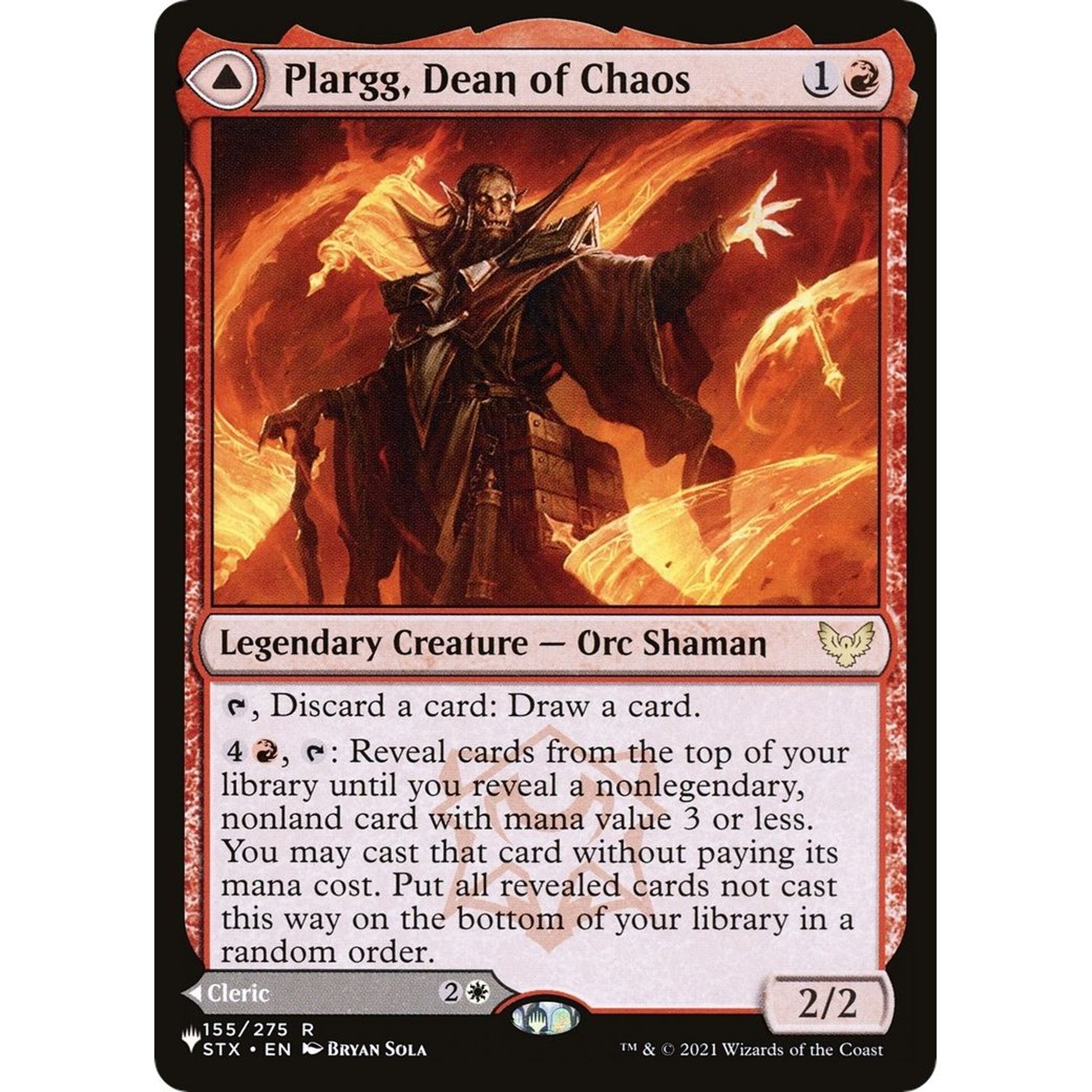 Image for Plargg, Dean of Chaos (155) (LIST) - Magic: The Gathering