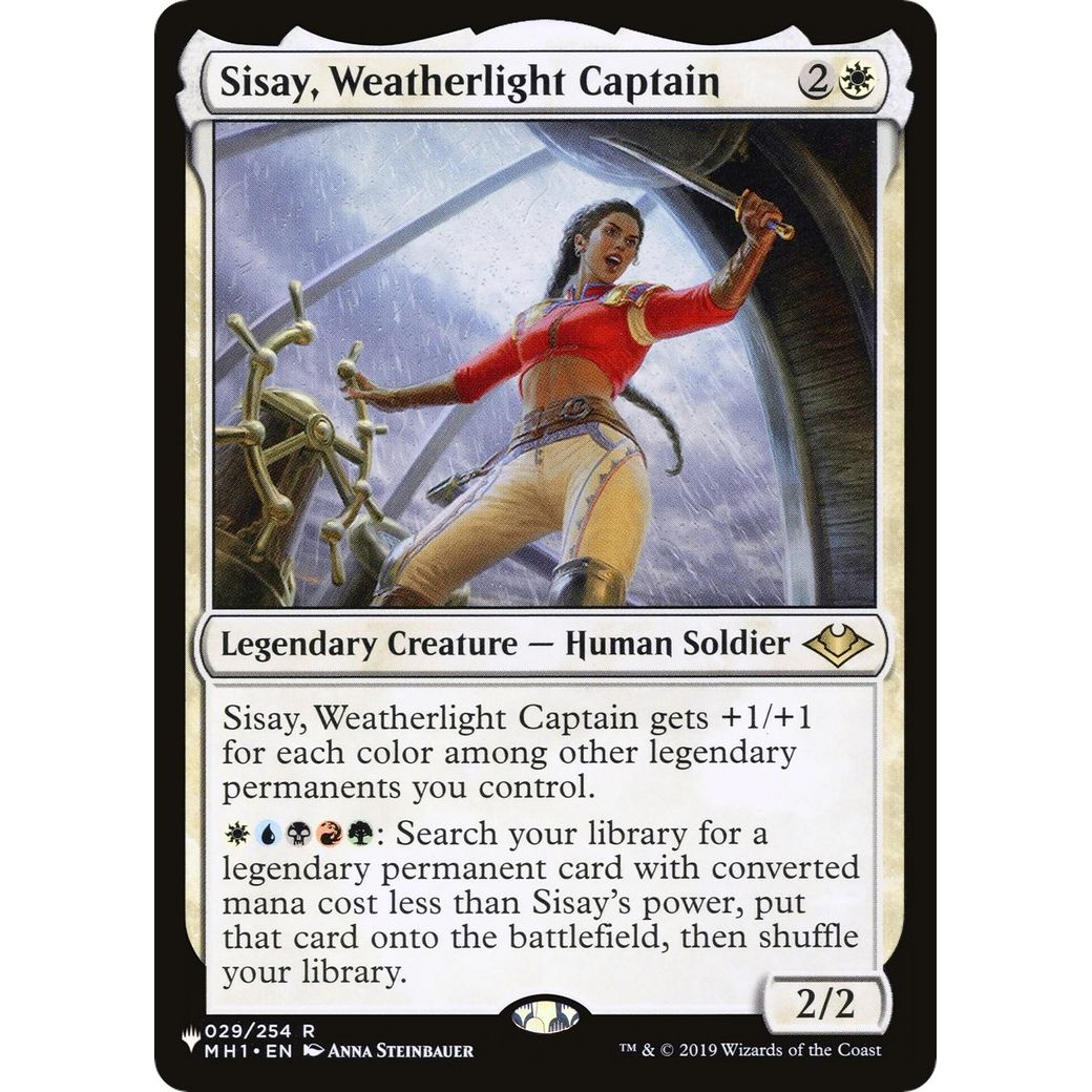Image for Sisay, Weatherlight Captain (29) (LIST) - Magic: The Gathering