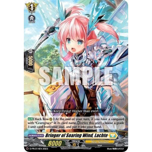 Image for Bringer of Soaring Wind, Lachte (D-PR/214EN) (D-PR) - Cardfight Vanguard