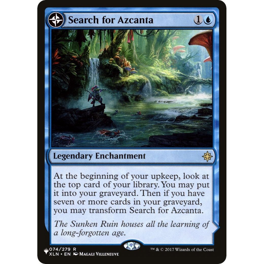 Image for Search for Azcanta (74) (LIST) - Magic: The Gathering