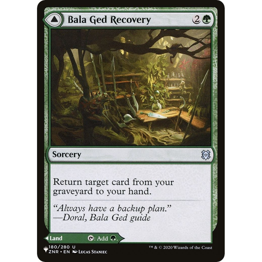 Image for Bala Ged Recovery (180) (LIST) - Magic: The Gathering