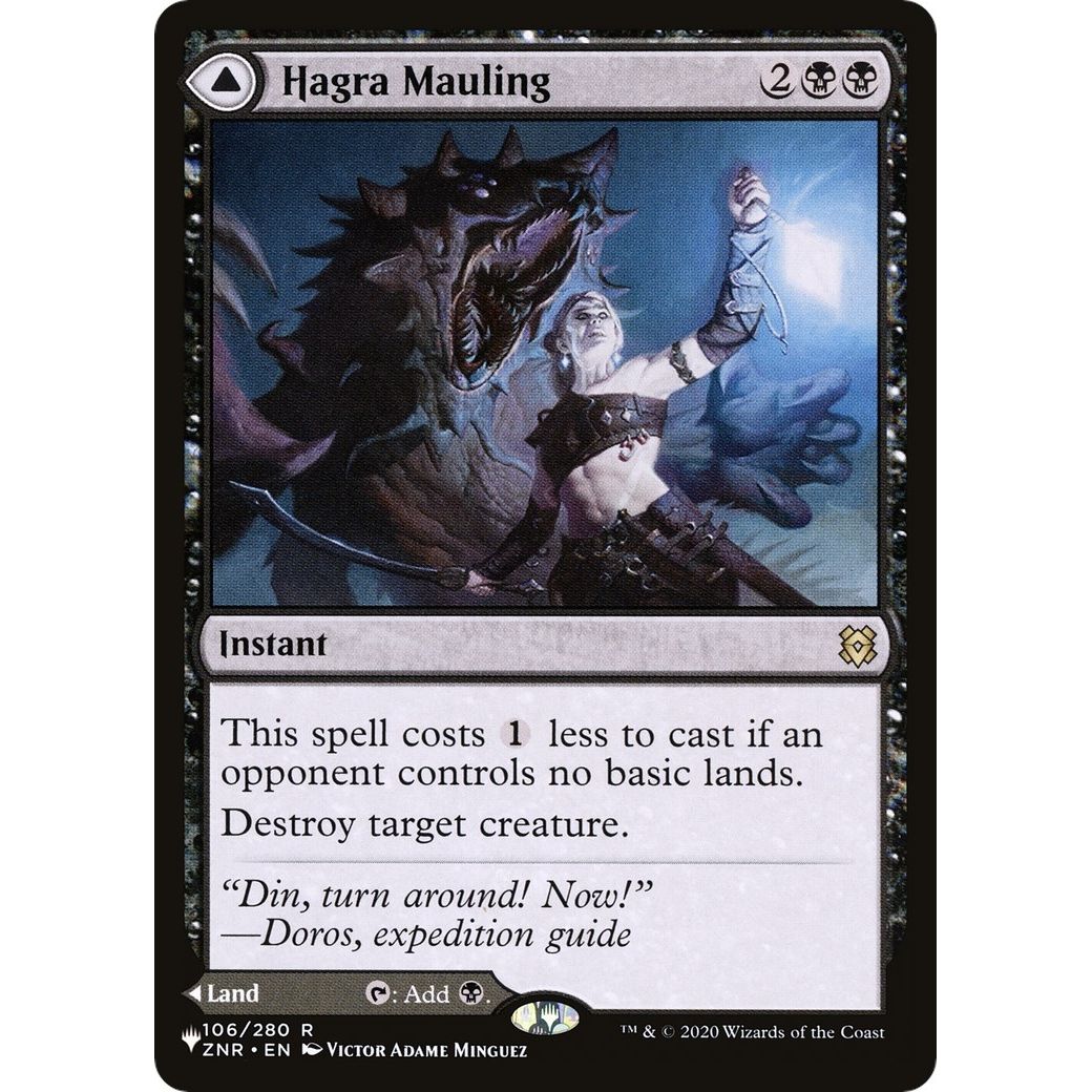 Image for Hagra Mauling (106) (LIST) - Magic: The Gathering