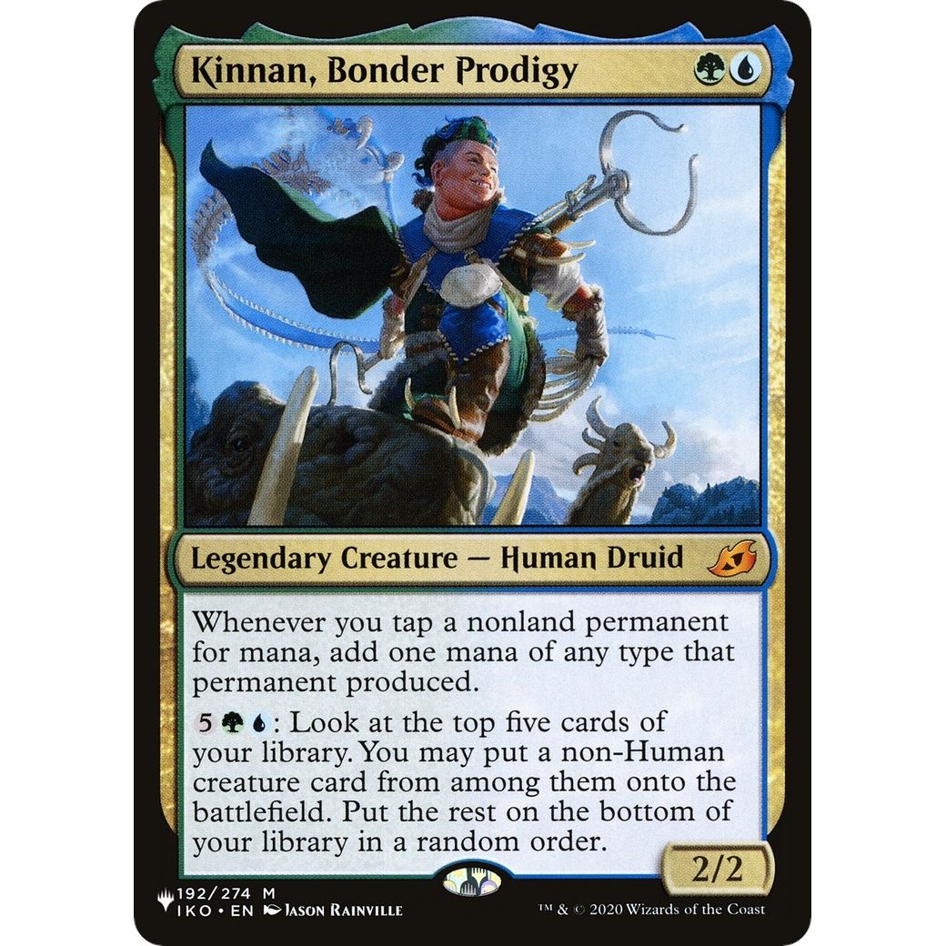 Image for Kinnan, Bonder Prodigy (192) (LIST) - Magic: The Gathering