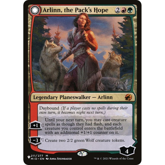 Image for Arlinn, the Pack's Hope (211) (LIST) - Magic: The Gathering