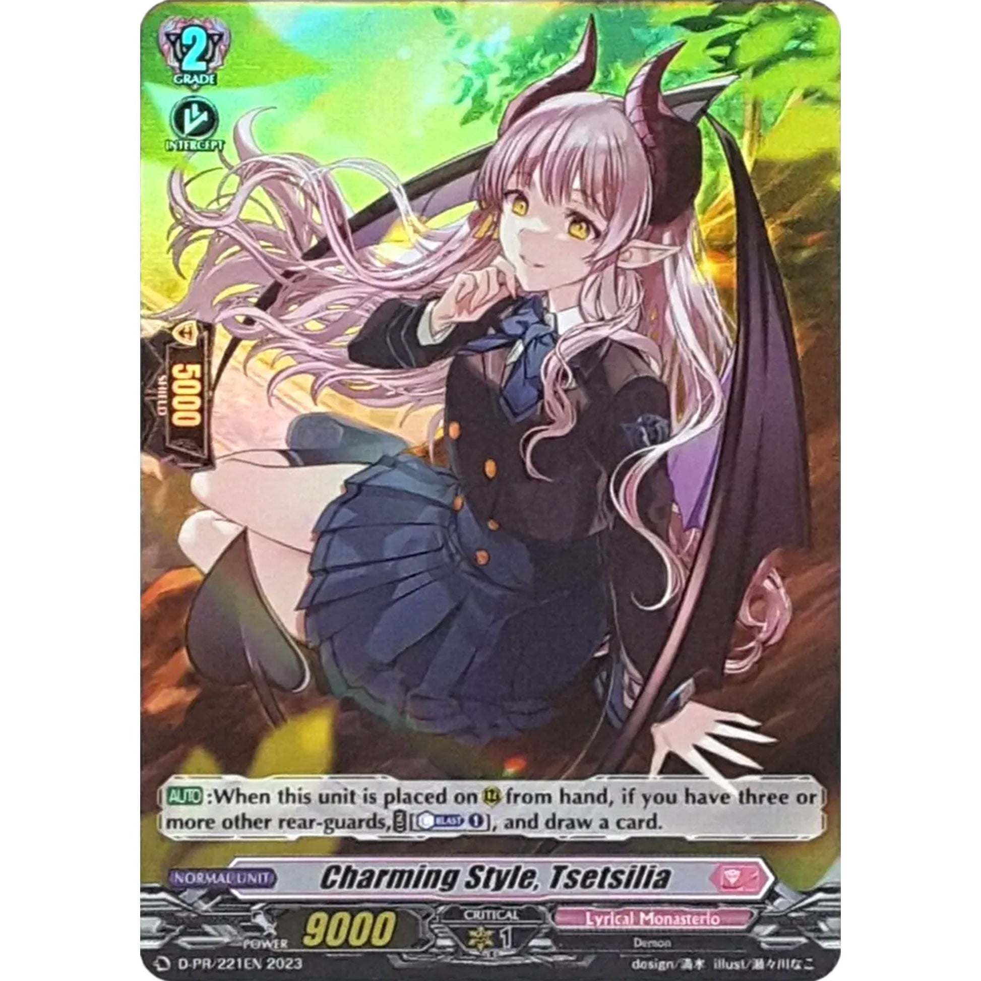 Image for Charming Style, Tsetsilia (Foil) (D-PR/221EN) (D-PR) - Cardfight Vanguard