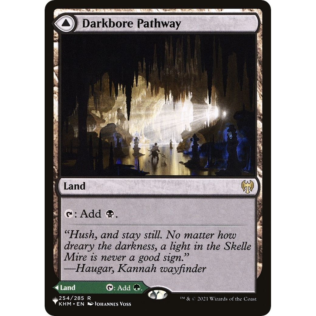 Image for Darkbore Pathway (254) (LIST) - Magic: The Gathering