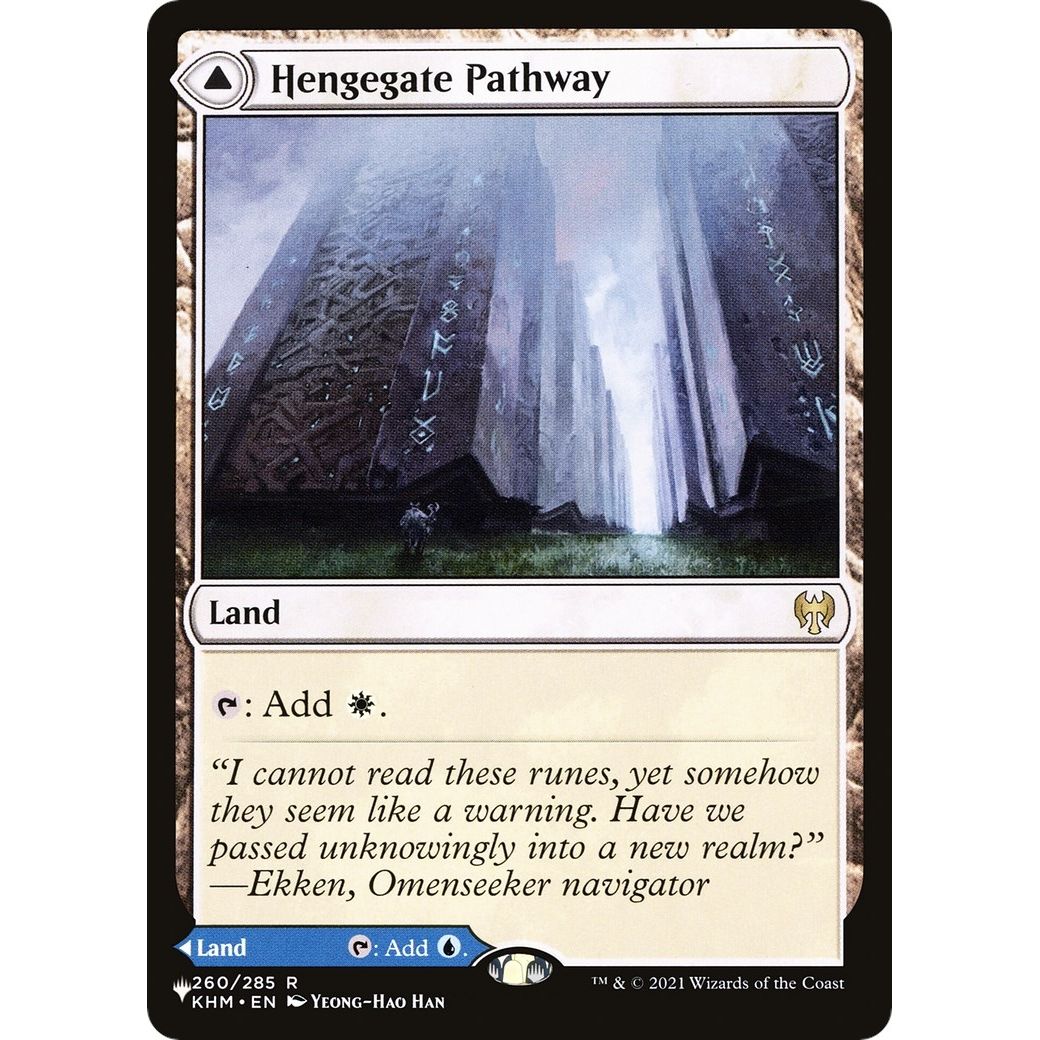 Image for Hengegate Pathway (260) (LIST) - Magic: The Gathering