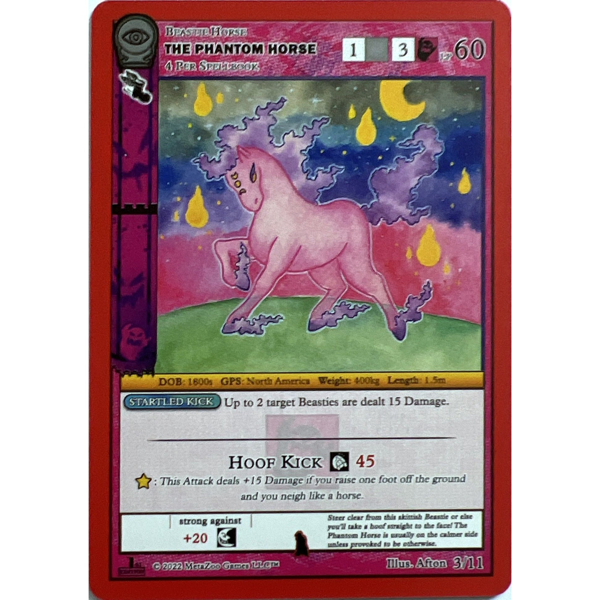 Image for The Phantom Horse (3/11) (SCE1E-RE) - MetaZoo