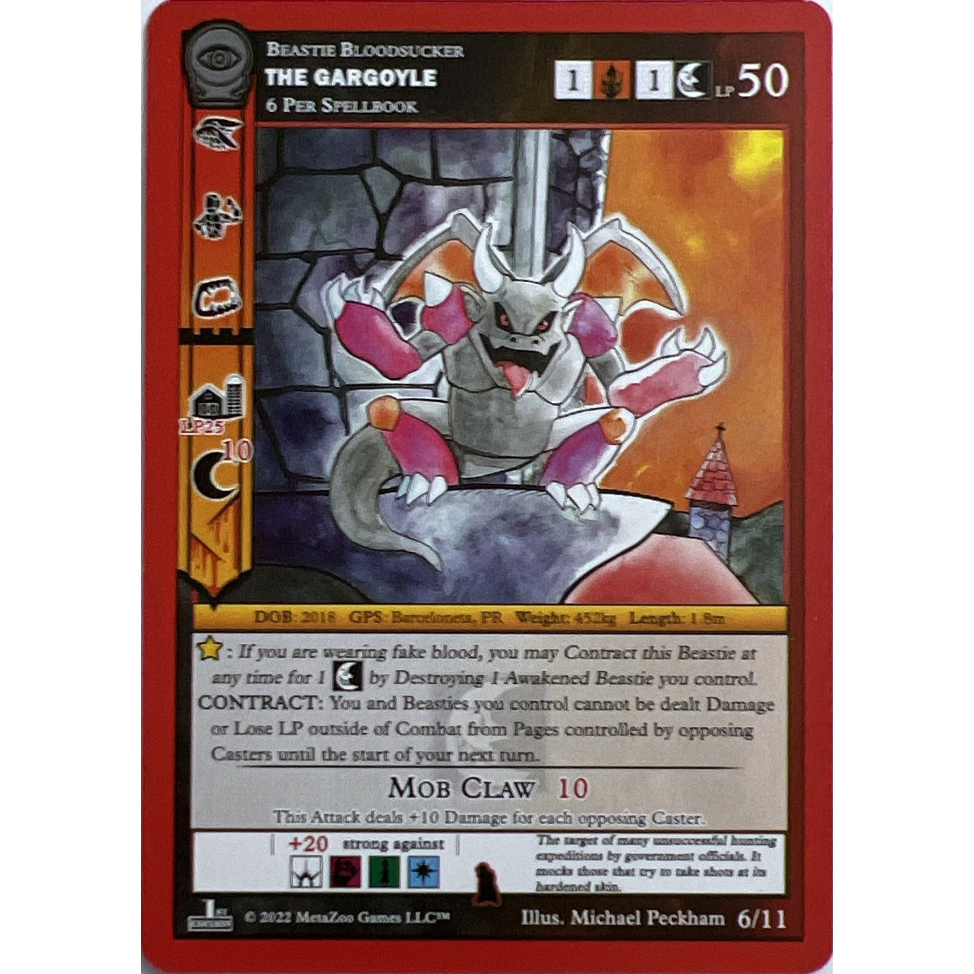 Image for The Gargoyle (6/11) (SCE1E-RE) - MetaZoo
