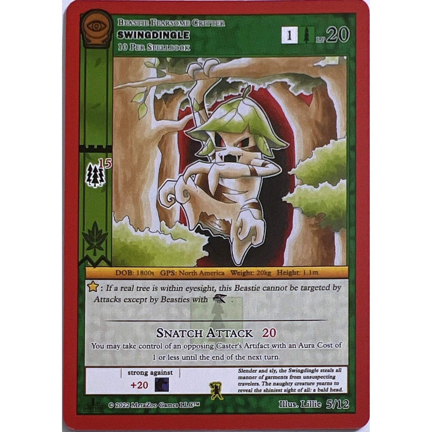 Image for Swingdingle (5/12) (SCE1E-RE) - MetaZoo
