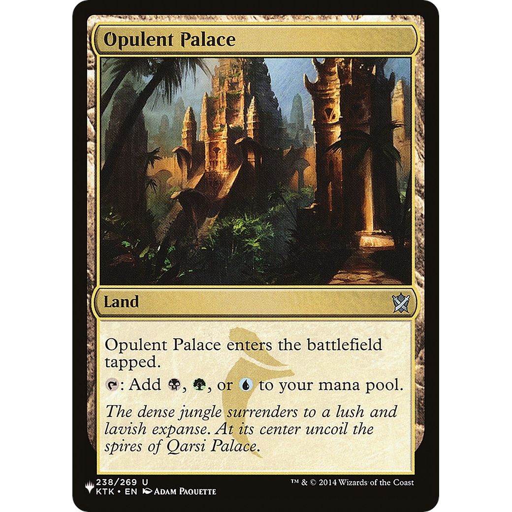 Image for Opulent Palace (KTK) (238) (LIST) - Magic: The Gathering