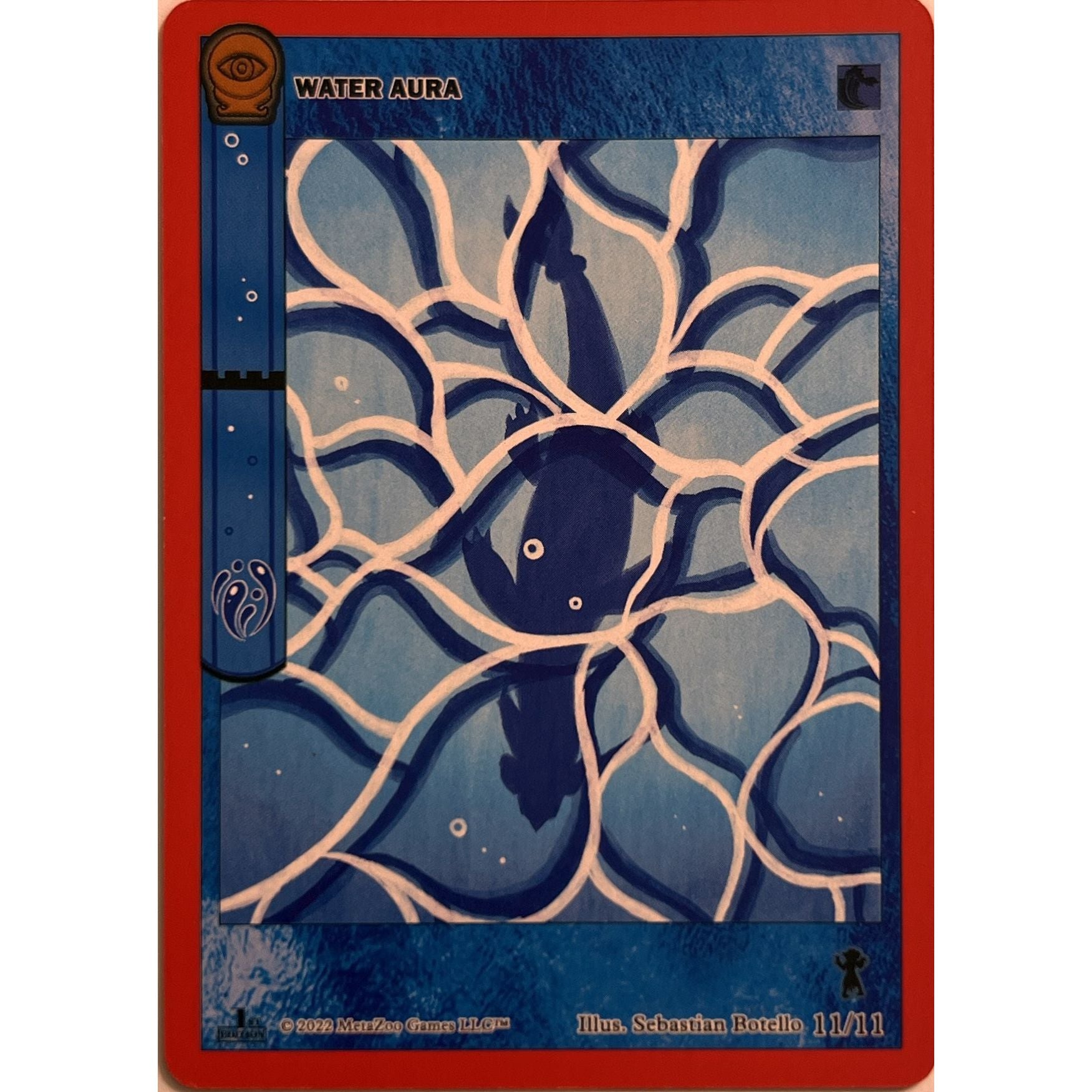 Image for Water Aura (The Blue Man of Louisville) (11/11) (SCE1E-RE) - MetaZoo